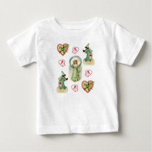 Dia de os namorados de Camisa de Bebê