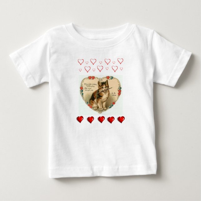 Dia de os namorados de Camisa de Bebê (Frente)