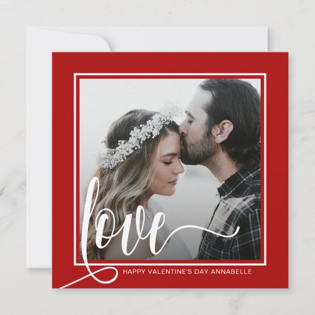 Dia de os namorados de Fotografia de Script do Amo (Frente)