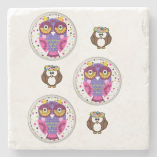 Dia de os namorados de Porta copos de pedra mármo