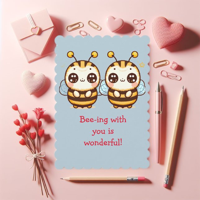 Dia de os namorados engraçado (A cute Valentine's card is just right for the classroom.)