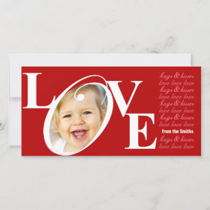Dia de os namorados Love Cartões com fotos