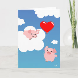 Dia de os namorados: O cartão de saudação das Asas