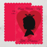 Dia de os namorados princesa Silhouette