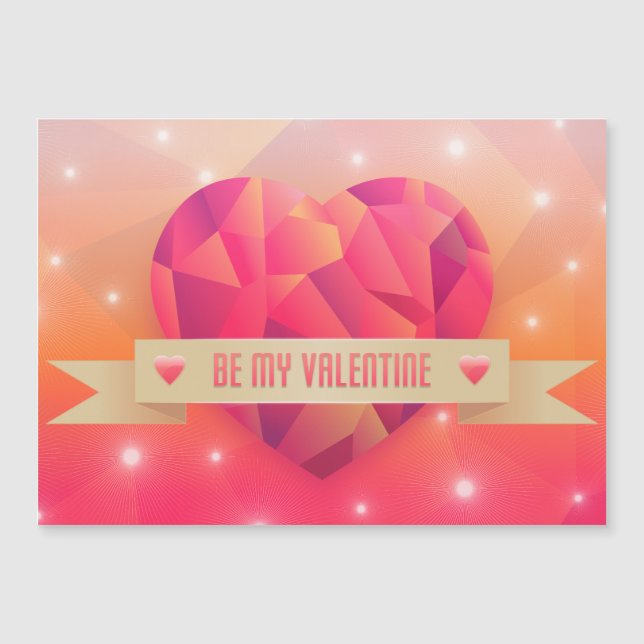 Dia de os namorados Romântico Amor Moderno (Frente)