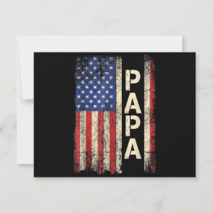 Dia de os pais De Bandeiras Do Papa Americano Para