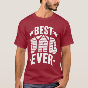 Dia de os pais Engraçado Camiseta Melhor Pai Já Ca