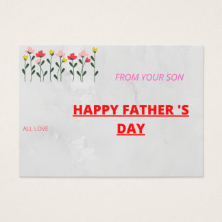 Dia de os pais Feliz