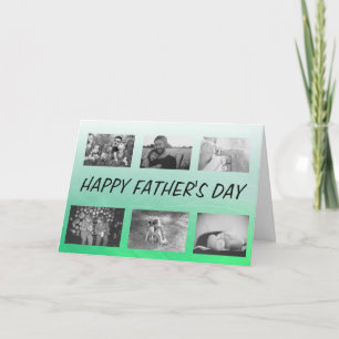 Dia de os pais Feliz, Cartão de Fotografias Person