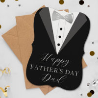 Dia de os pais Feliz na moda Tuxedo