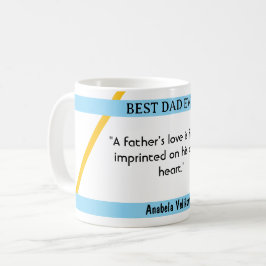 Dia de os pais I Citar 6 caneca de café