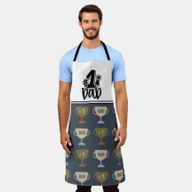 dia de os pais Nº 1 Apron Personalizado