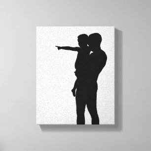 Dia de os pais Oferece Canvas Premium (Gloss)