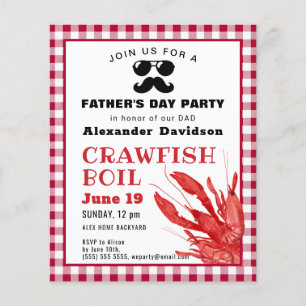 DIA DE OS PAIS ORÇAMENTAL Convite de festas de lag