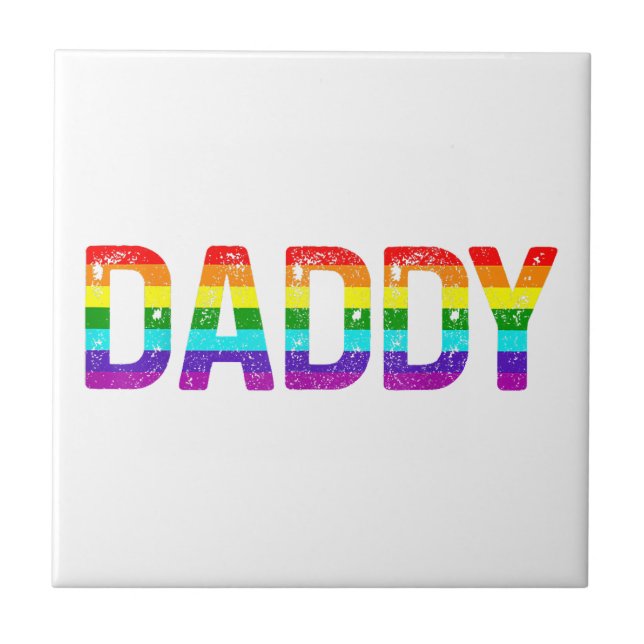 Dia de os pais Orgulho gay Mês LGBTQ pai Rainbow F (Frente)