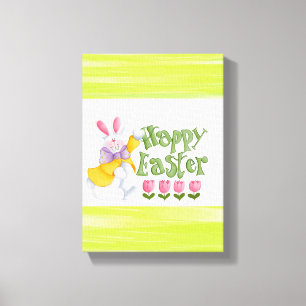 Dia de Páscoa de Impressão de Telas Esticadas