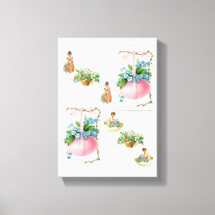 Dia de Páscoa de Impressão de Telas Esticadas