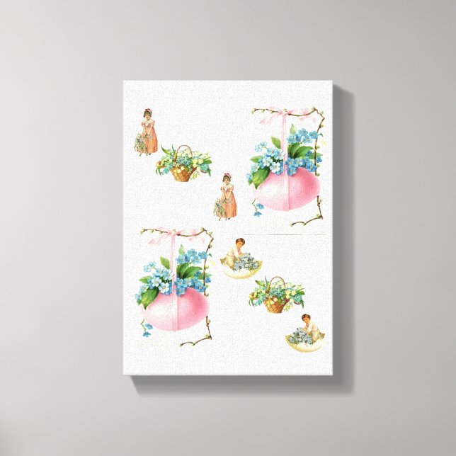 Dia de Páscoa de Impressão de Telas Esticadas (Frente)