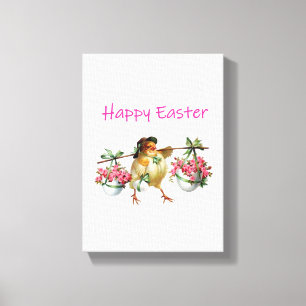 Dia de Páscoa de Impressão de Telas Esticadas