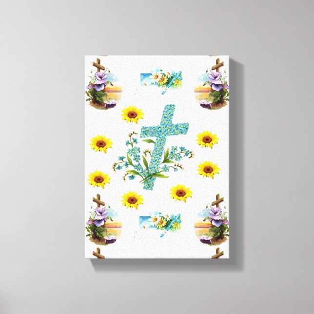 Dia de Páscoa de Impressão de Telas Esticadas (Frente)