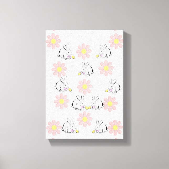 Dia de Páscoa de Impressão de Telas Esticadas (Frente)