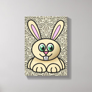 Dia de Páscoa de Impressão de Telas Esticadas