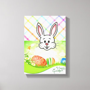 Dia de Páscoa de Impressão de Telas Esticadas