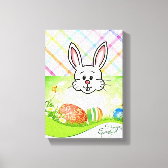 Dia de Páscoa de Impressão de Telas Esticadas (Frente)