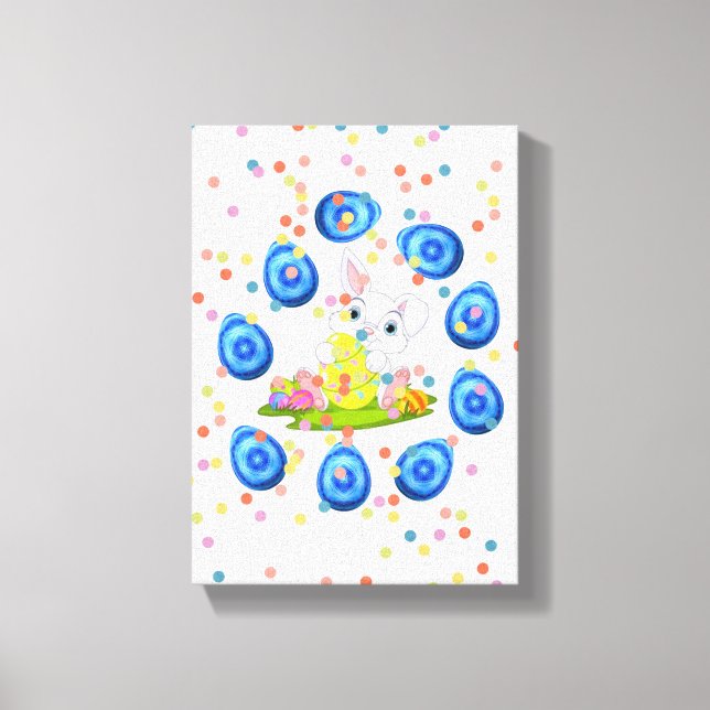 Dia de Páscoa de Impressão de Telas Esticadas (Frente)