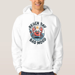 Dia de Praia Mau Humor – Camiseta de Verão de Cara