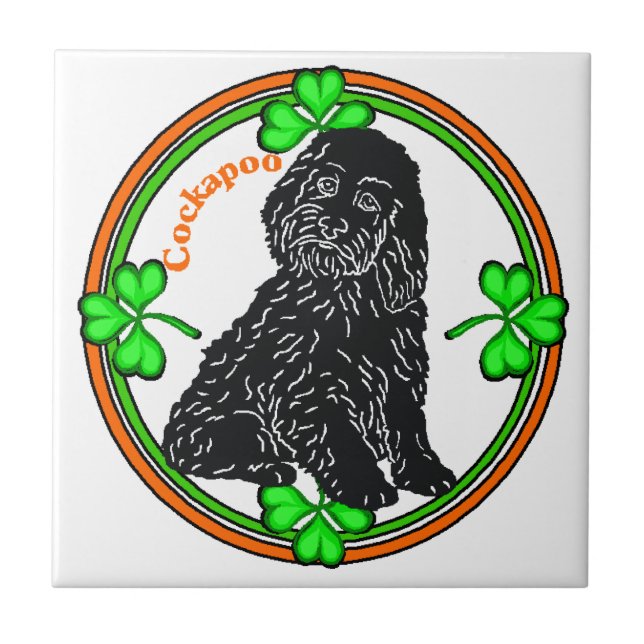 Dia de São Patrício de Cockapoo (Frente)