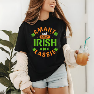 Dia de São Patrício Engraçado Irlandês Lassie