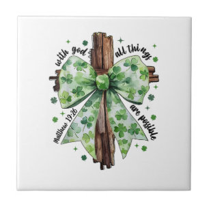 Dia de São Patrício Fé Cristã Trevo Shamrock