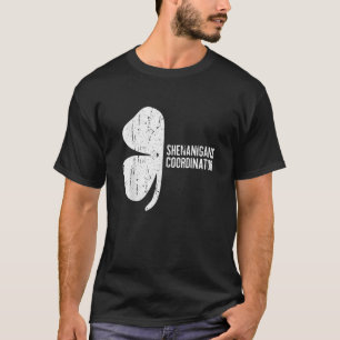 Dia de São Patrício G de Camiseta Coordenador de