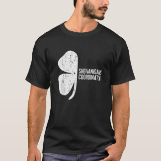 Dia de São Patrício G de Camiseta Coordenador de S