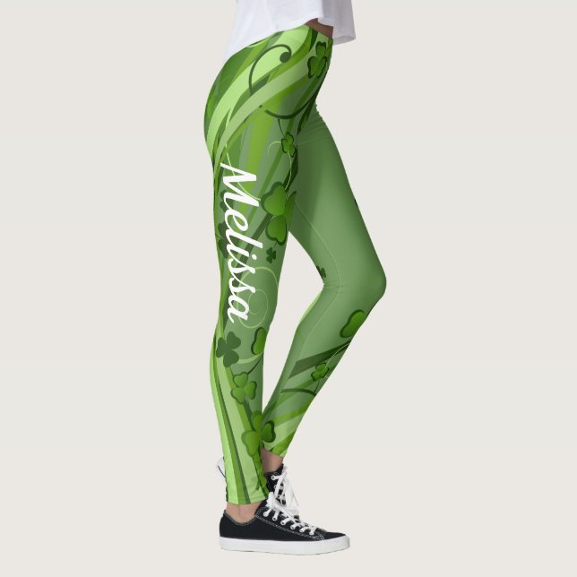 Dia de São Patrício Leggings Saint Patrick Pants (Direita)