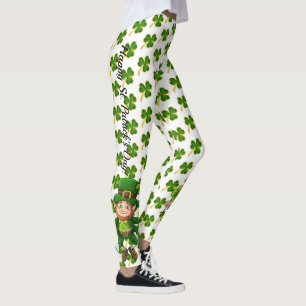 Dia de São Patrício Leggings Saint Patrick Pants
