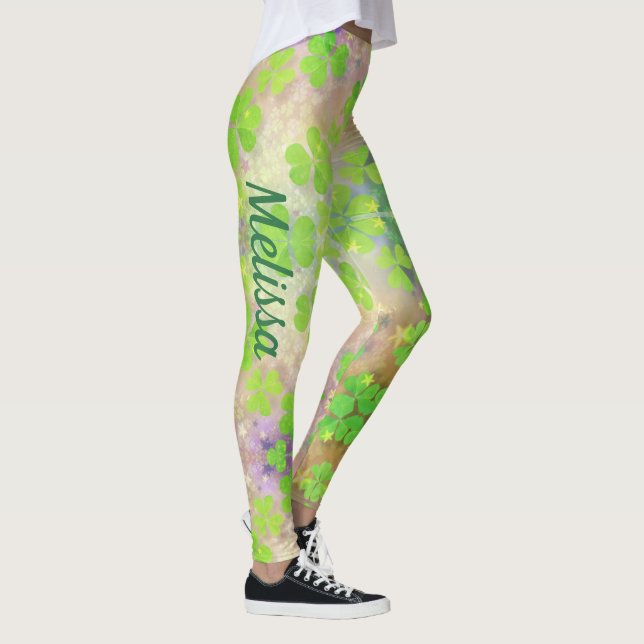 Dia de São Patrício Leggings Saint Patrick Pants (Direita)