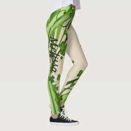 Dia de São Patrício Leggings Saint Patrick Pants