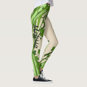 Dia de São Patrício Leggings Saint Patrick Pants