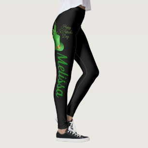 Dia de São Patrício Leggings Saint Patrick Pants