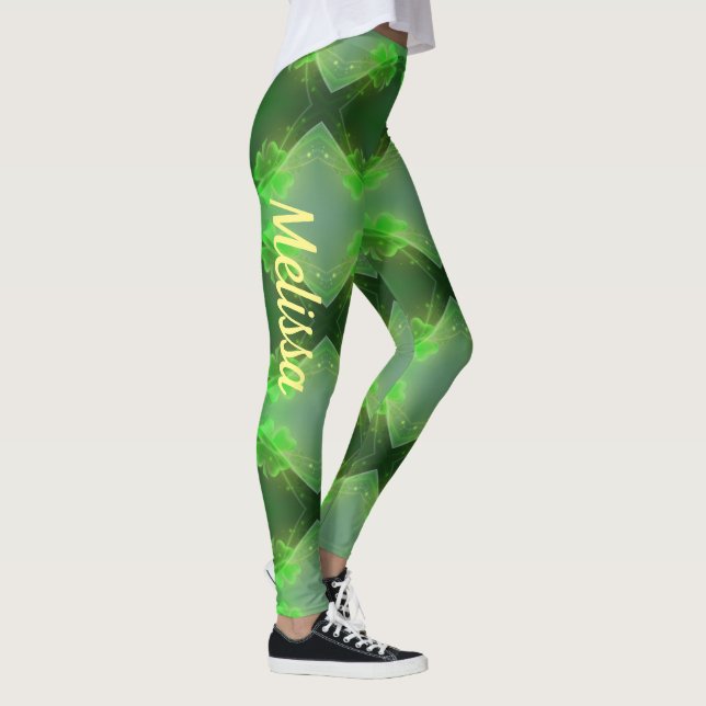 Dia de São Patrício Leggings Saint Patrick Pants (Direita)