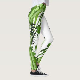 Dia de São Patrício Leggings Saint Patrick Pants