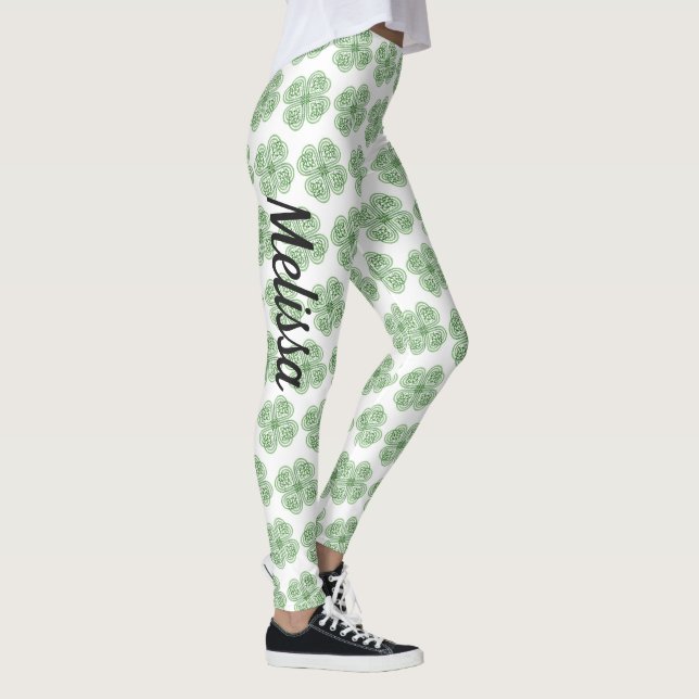 Dia de São Patrício Leggings Saint Patrick Pants (Direita)
