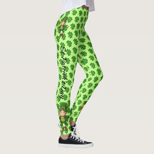 Dia de São Patrício Leggings Saint Patrick Pants R (Direita)