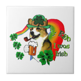 Dia de São Patrício Welsh Corgi