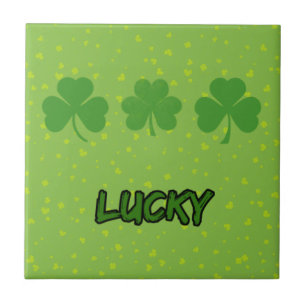 Dia de São Patrick, Clovers, Lucky - Verde