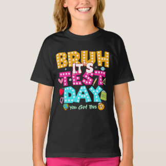 Dia de Teste - Camisa Engraçada