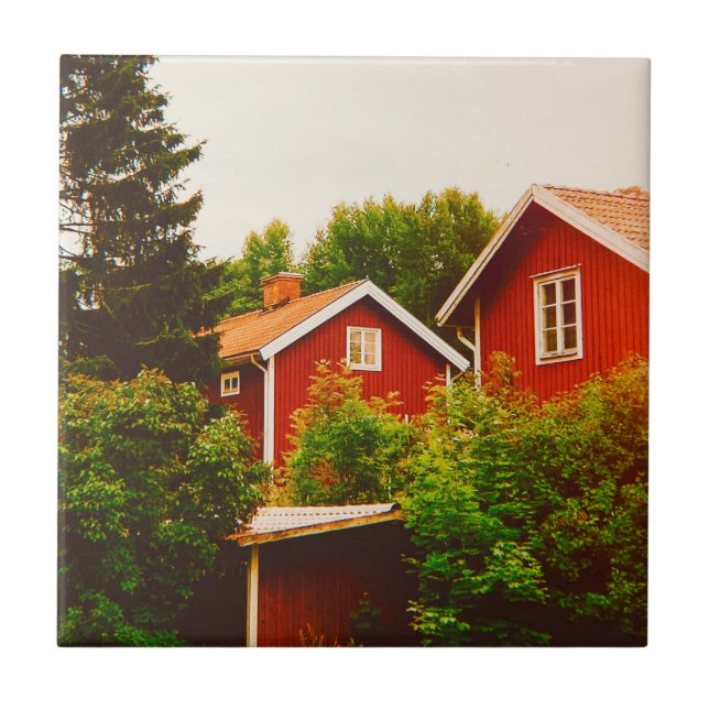 Dia de verão em Dalarna (Frente)