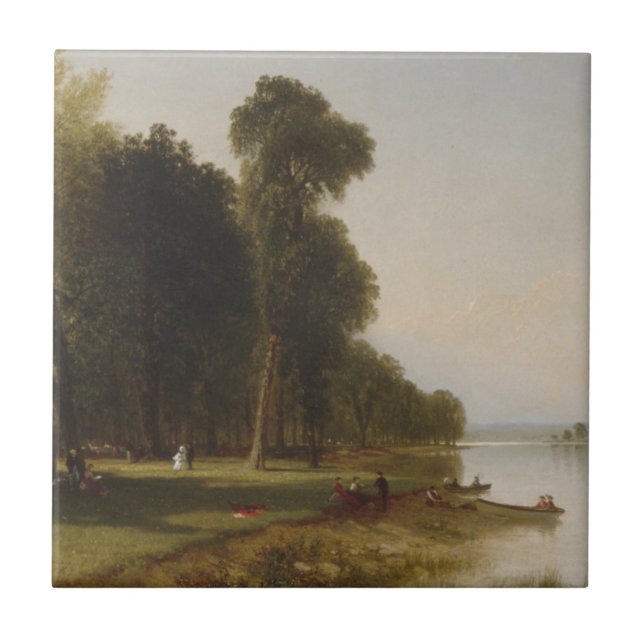 Dia de verão no lago Conesus (Frente)